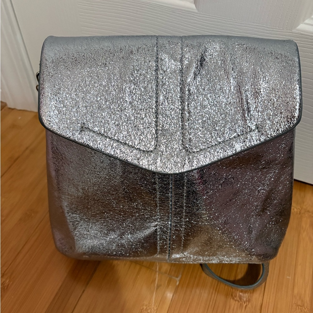 ZARA Silver-blue Women's Backpack